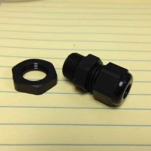Bulkhead fitting from McMaster-Carr.